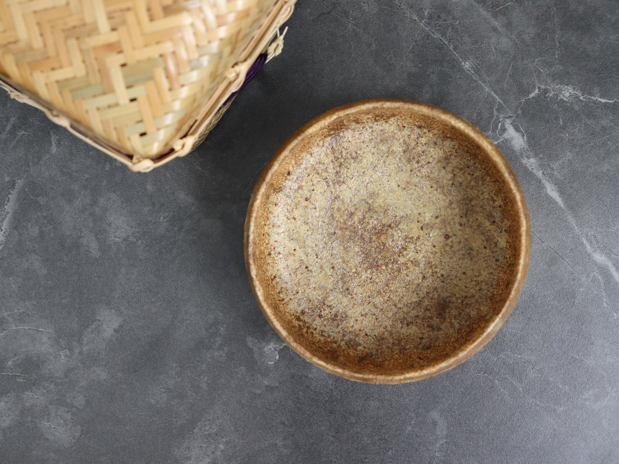 中川絵美:竹箱入り手作り抹茶碗