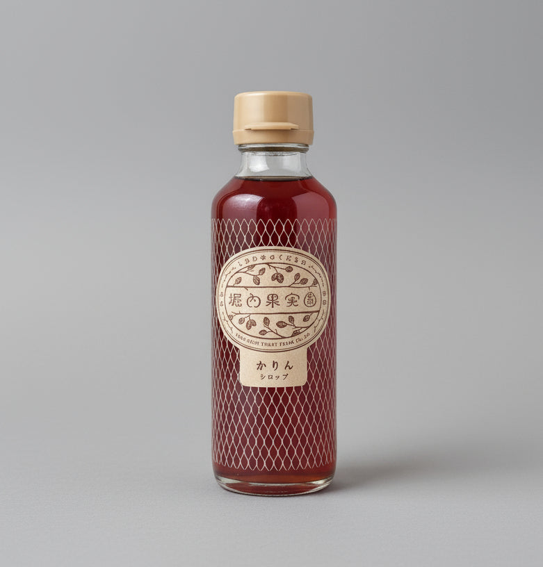 Horiuchi Fruit Farm: Karin (Quince) Syrup : Best by SEP 2026