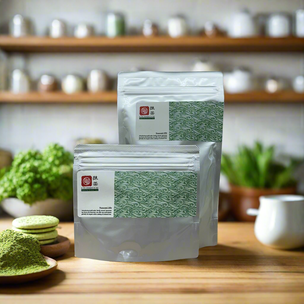 #0789.TX 湯呑み抹茶 自然栽培 - 料理用グレードK2