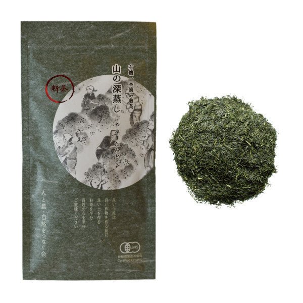 NaturaliTea #19: 2022 Mountain-grown Fukamushi Sencha, Yabukita 有機一番摘み煎茶 山の深蒸し やぶきたみどり - tokinari.live