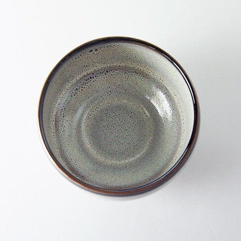 Saikai Ceramics: Hakuwan - Shiroyuzu, White Yuzu Porcelain Matcha Bowl with Gift Box - tokinari.live