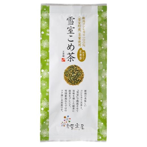 Seikoen Tea Factory: Snow-Aged Yukimuro Genmaicha with Matcha 雪室こめ茶 - tokinari.live