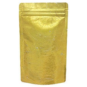 Seiwa: Resealable stand bag (gold Japanese washi paper, 6 sizes) - tokinari.live