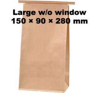 Seiwa: Wire Fold Craft Bags with Window - tokinari.live