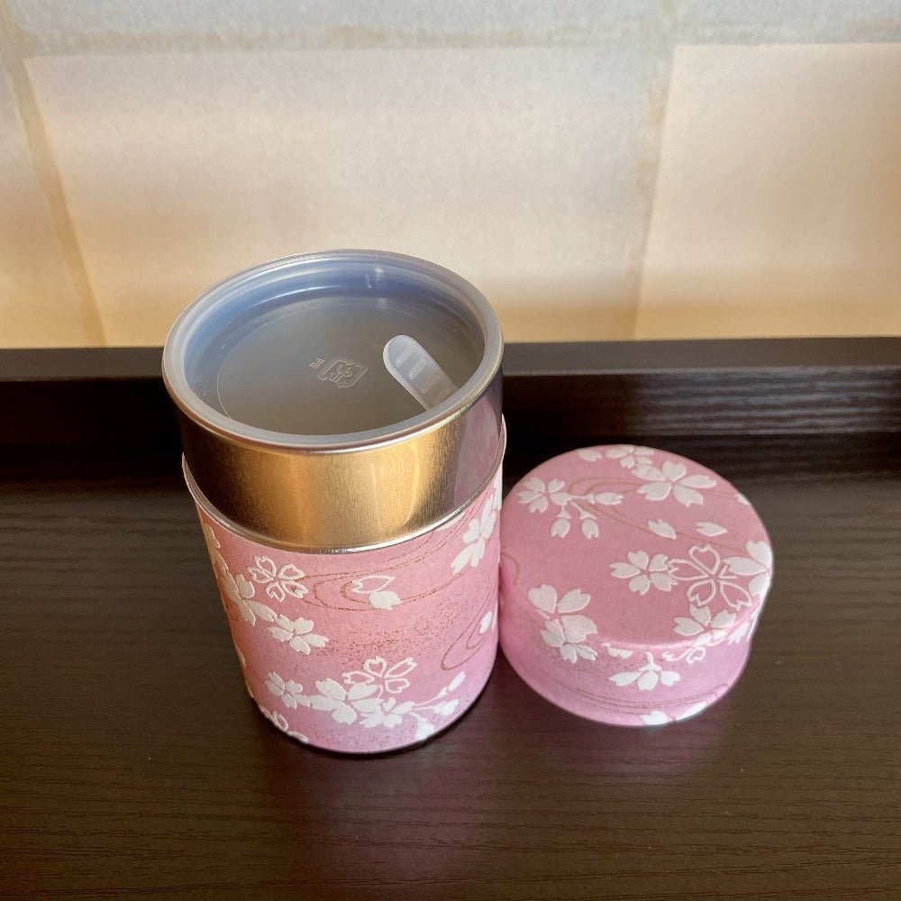 Shizucan: Sakura Tea Canister - tokinari.live