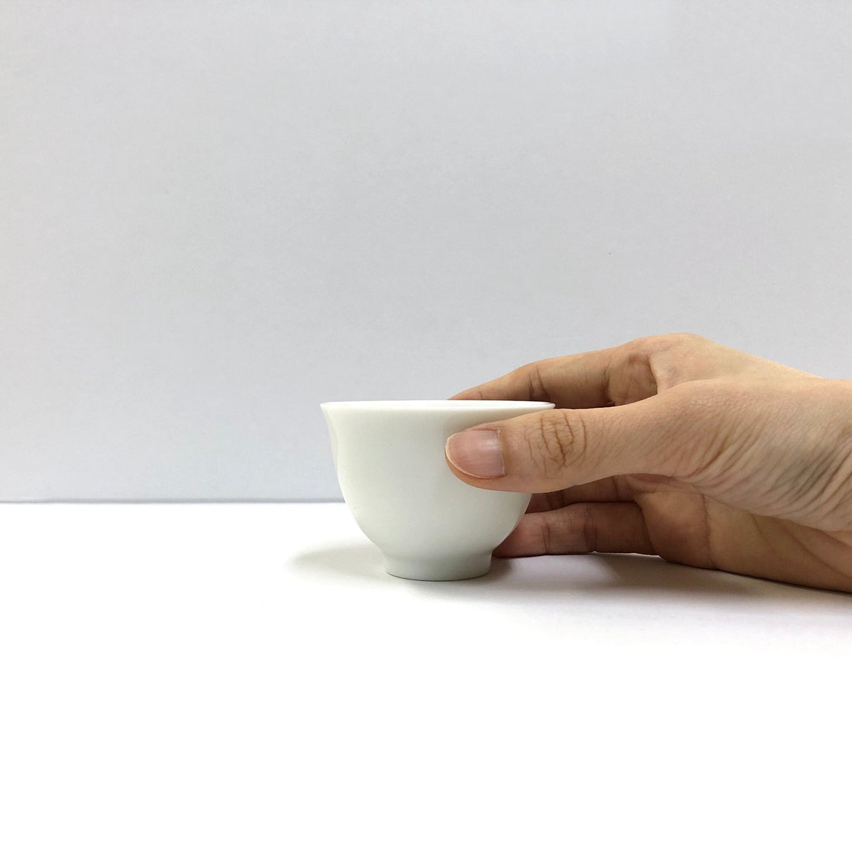 Yamatane: Tea Professional's White Porcelain Tea Cup - Small - tokinari.live