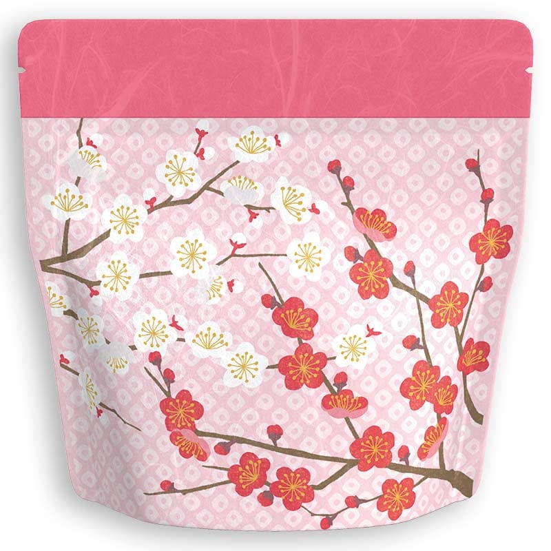 Yoshimura Pack 10100 Resealable Washi Paper Bag Japanese Plum うめ - tokinari.live