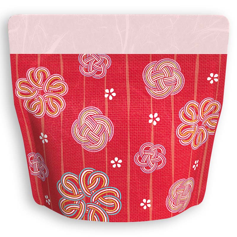 Yoshimura Pack 1326 Resealable Washi Paper Bag Mizuhiki 華水引 - tokinari.live