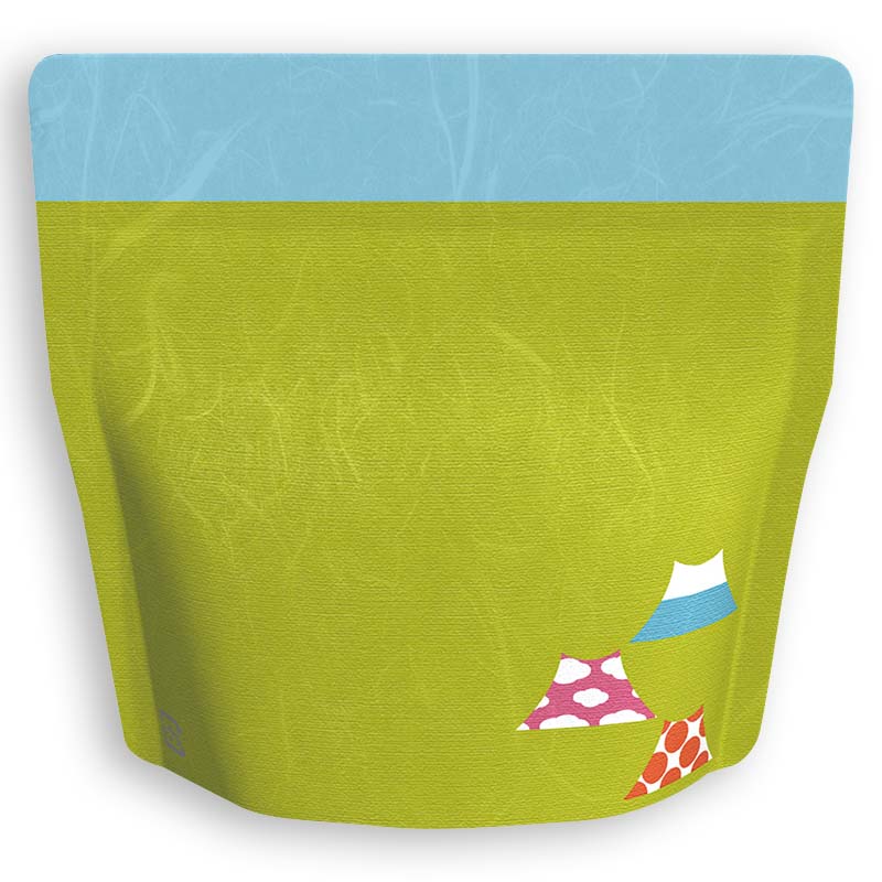 Yoshimura Pack 1332 Resealable Washi Paper Bag Fujisan 富士山 - tokinari.live