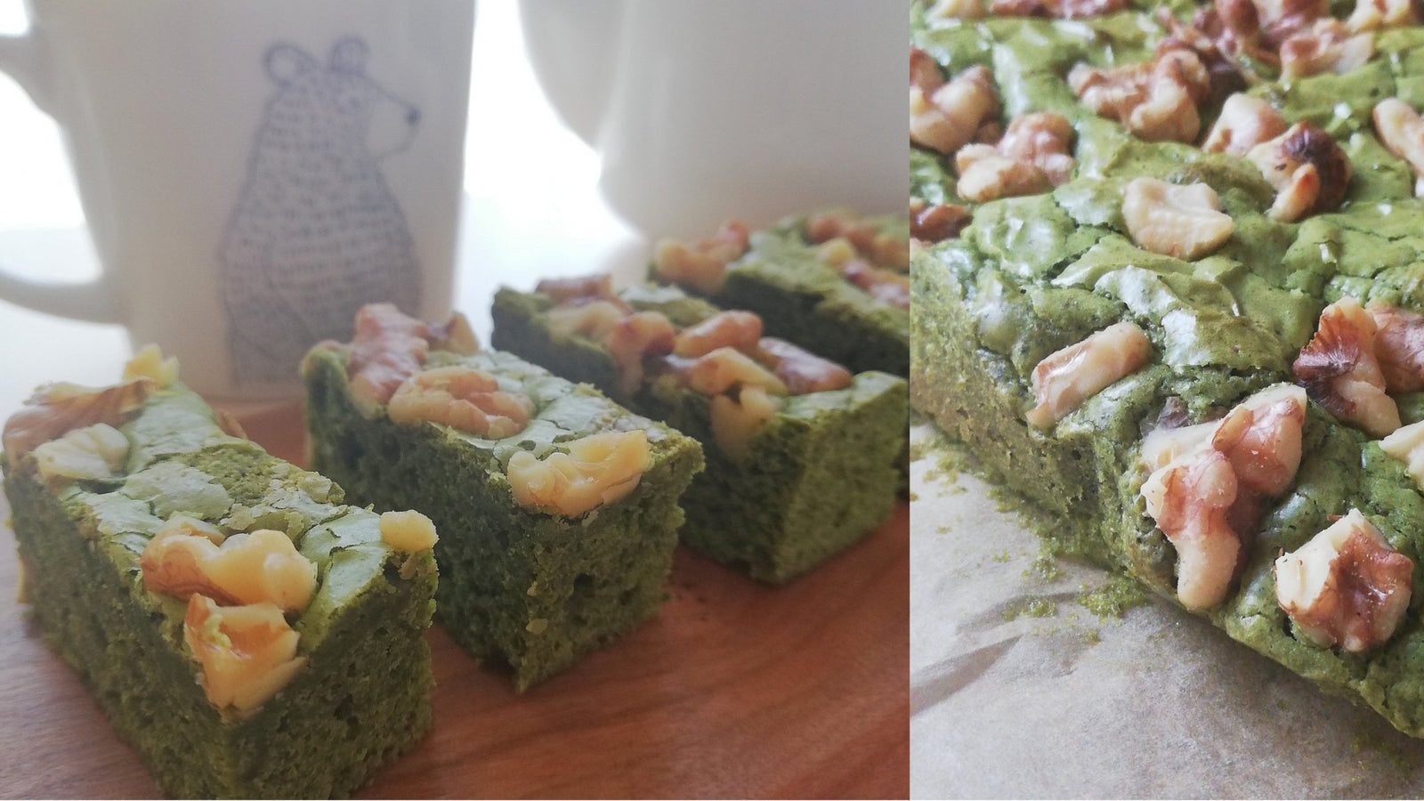 Enjoy the Rich Taste  - Matcha White Brownie Recipe - - tokinari.live