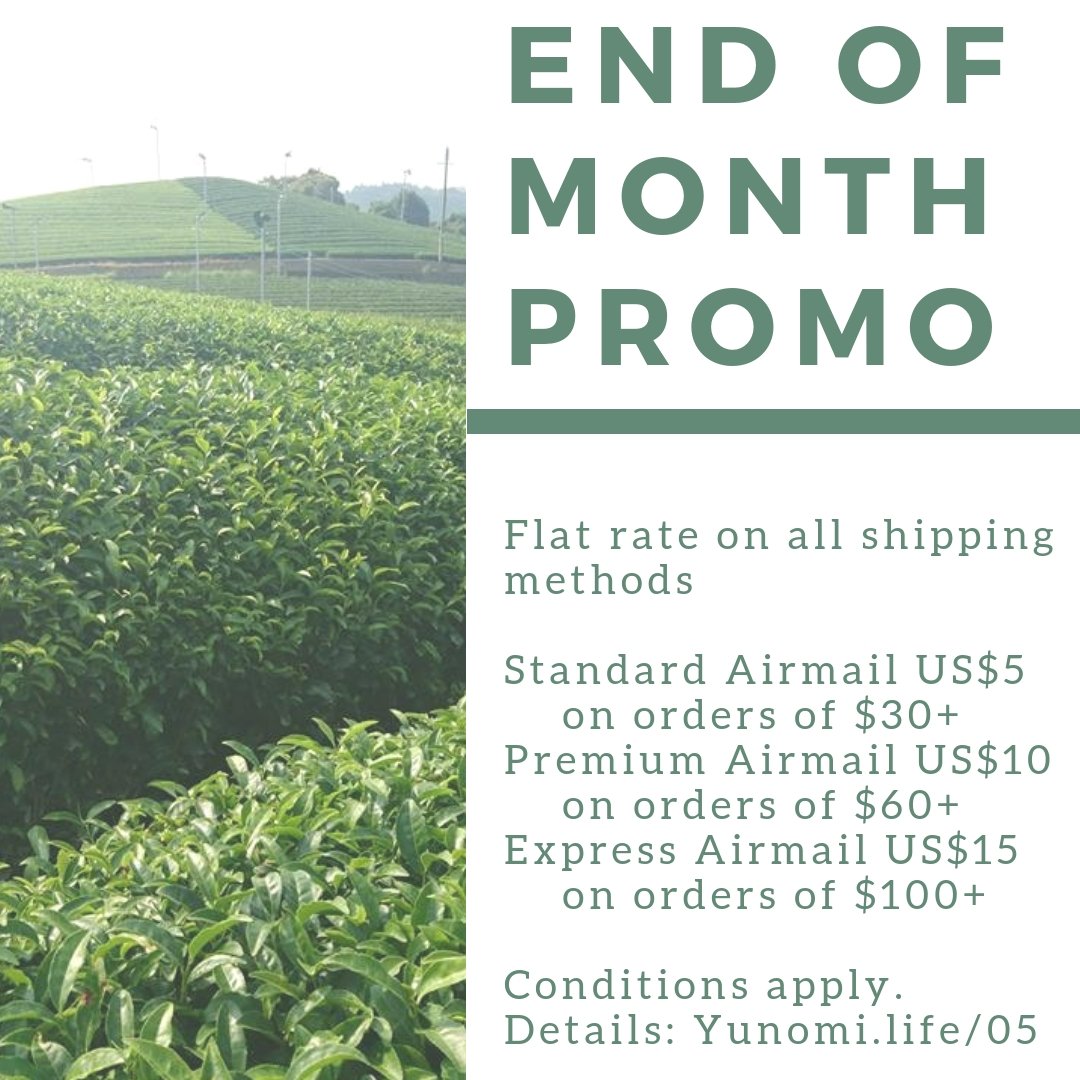 Flat-rate shipping promotion, May 2019 - tokinari.live