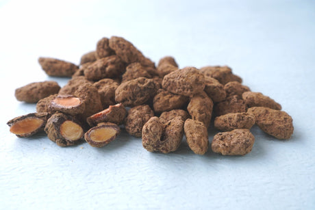 Hojicha & Chocolate Coated Almonds Recipe - tokinari.live