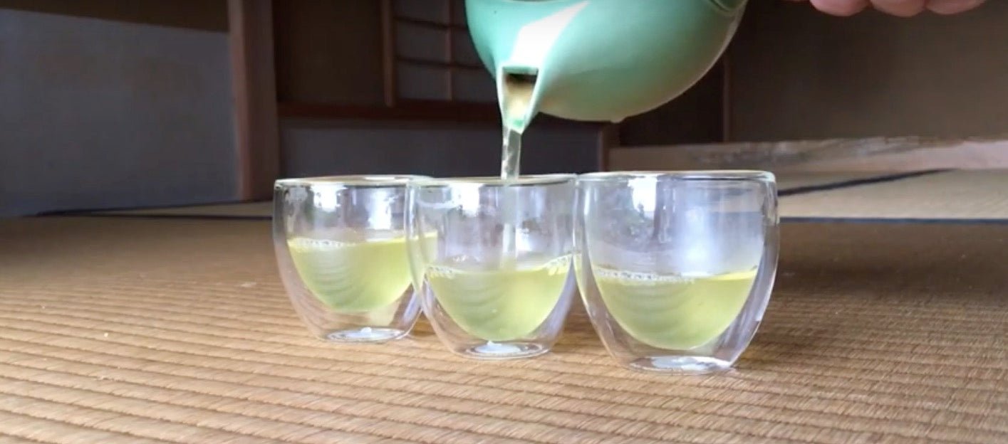 How to steep Japanese green tea for several guests - tokinari.live