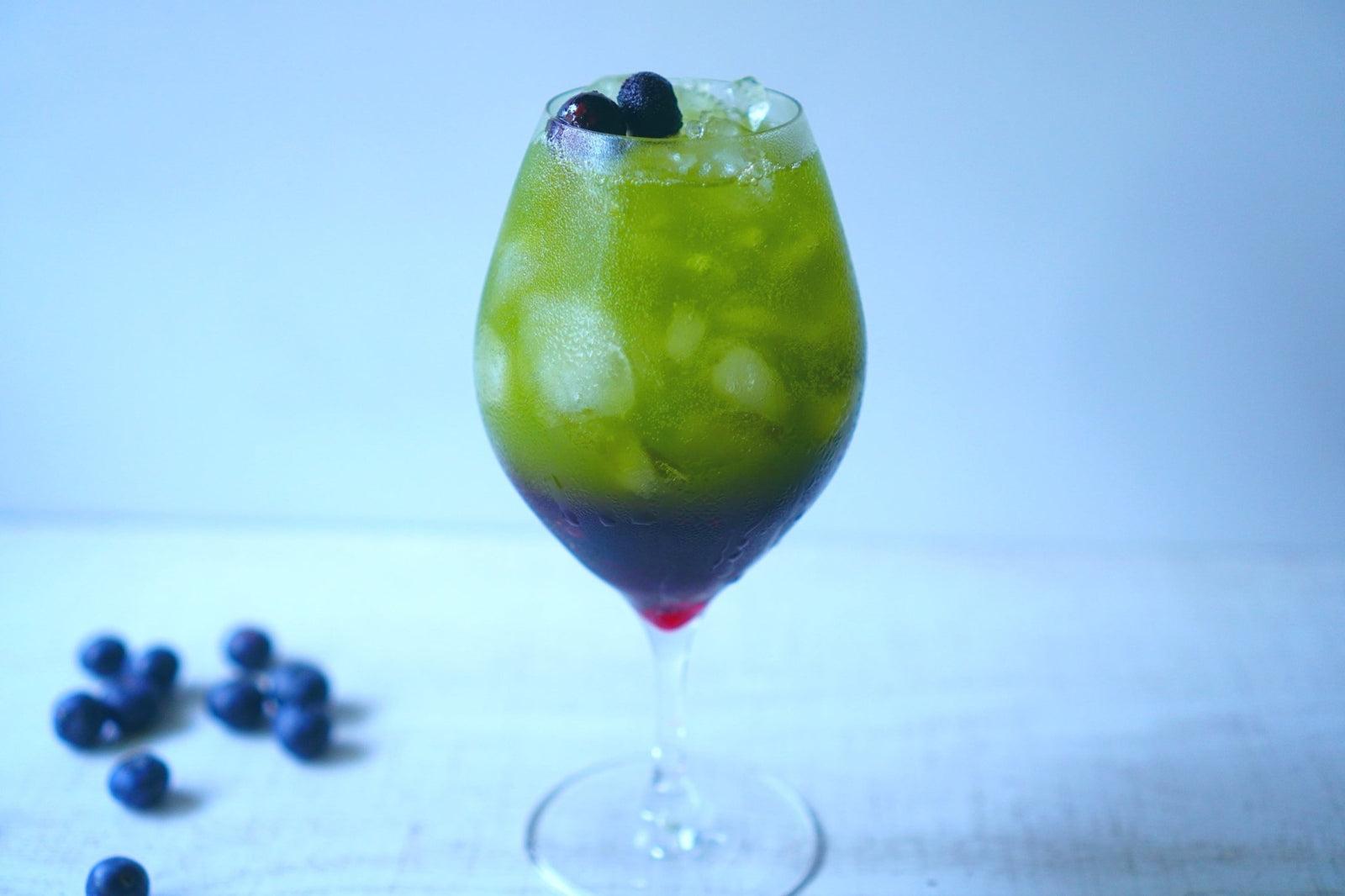 Matcha Blueberry Mocktail Recipe - tokinari.live