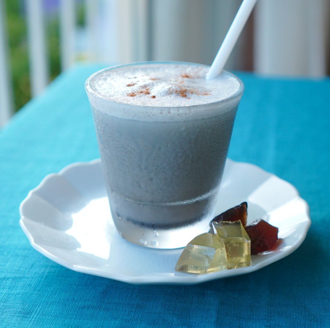 Recipe for Frozen Kurogoma Kinako Latte (フローズン黒ごまきなこラテ) - tokinari.live