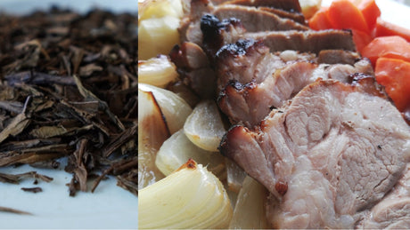 Tea Marinated Pork   - Hojicha Roast Pork Recipe - - tokinari.live