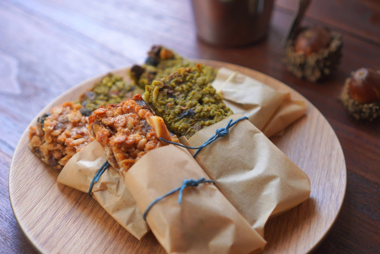 Vegan Kinako & Matcha Granola Bars Recipe (Gluten Free) - tokinari.live