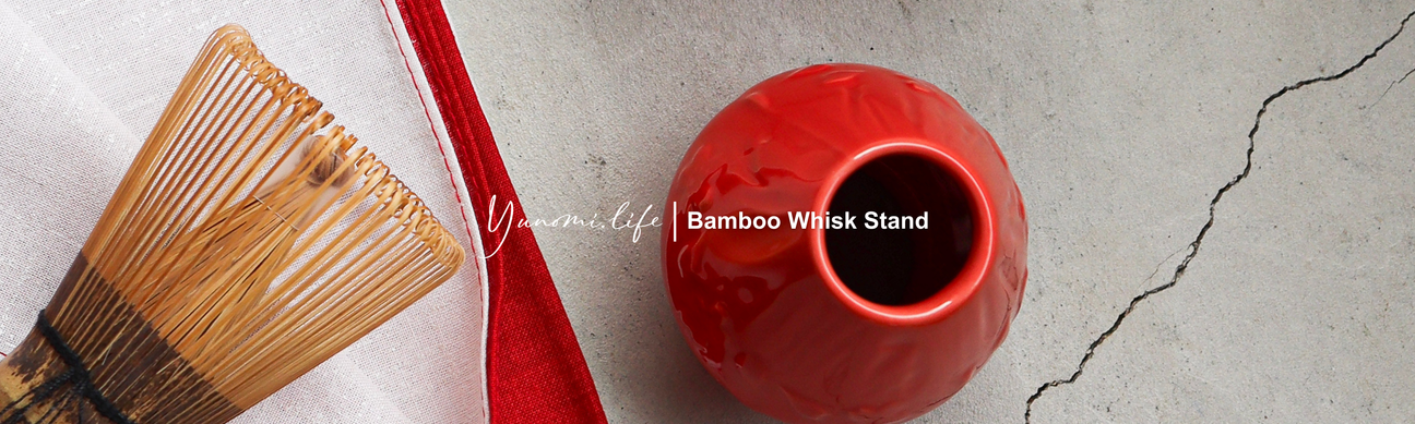 Bamboo Whisk Stand (Chasen Holder) - tokinari.live