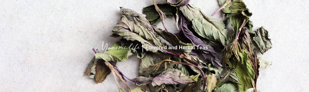 Flavored and Herbal Teas banner by tokinari.live