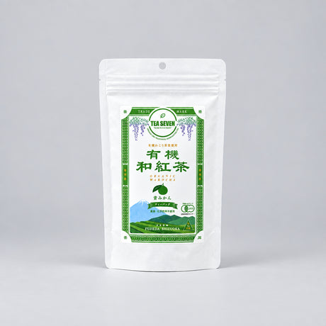 #0060 NaturaliTea (Tea Seven): Naturally Grown Black Tea with Green Mikan Citrus 青みかん入り有機和紅茶テイーバッグ tokinari.live