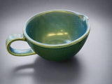 Mino Bunzan Kiln (Y1025): Yuzamashi / Matcha Mug Cup (280 ml)