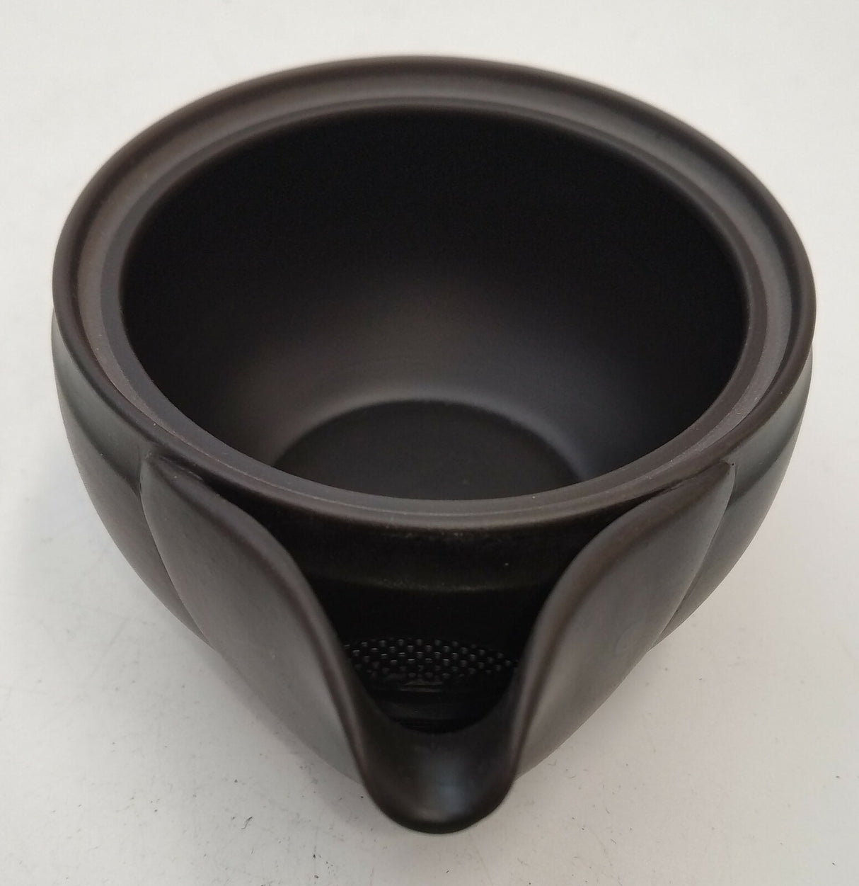 高助窯 (Y122) 高資陶苑: 常滑宝瓶 急須 黒 セラミックメッシュストレーナー 160ml