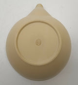 Takasuke Kiln (Y120) 高資陶苑: Tokoname Yuzamashi Cooling Bowl, Sand Yellow, 160 ml