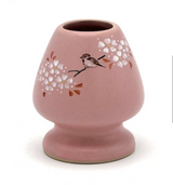 なごみ：茶筅立て、茶筅立て（桜に雀、桜に雀）