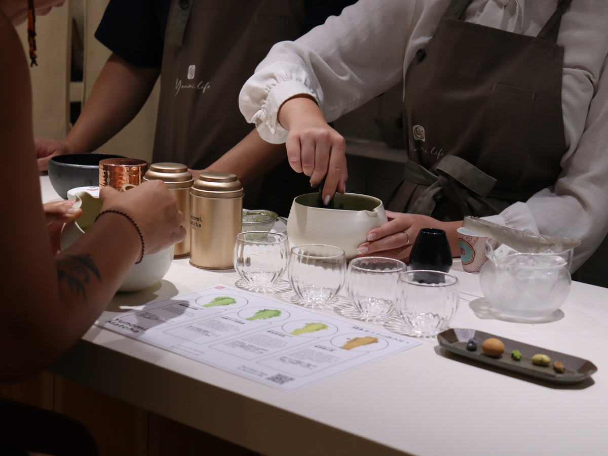 Yunomi.Matcha Tasting - Lattes & Tonics