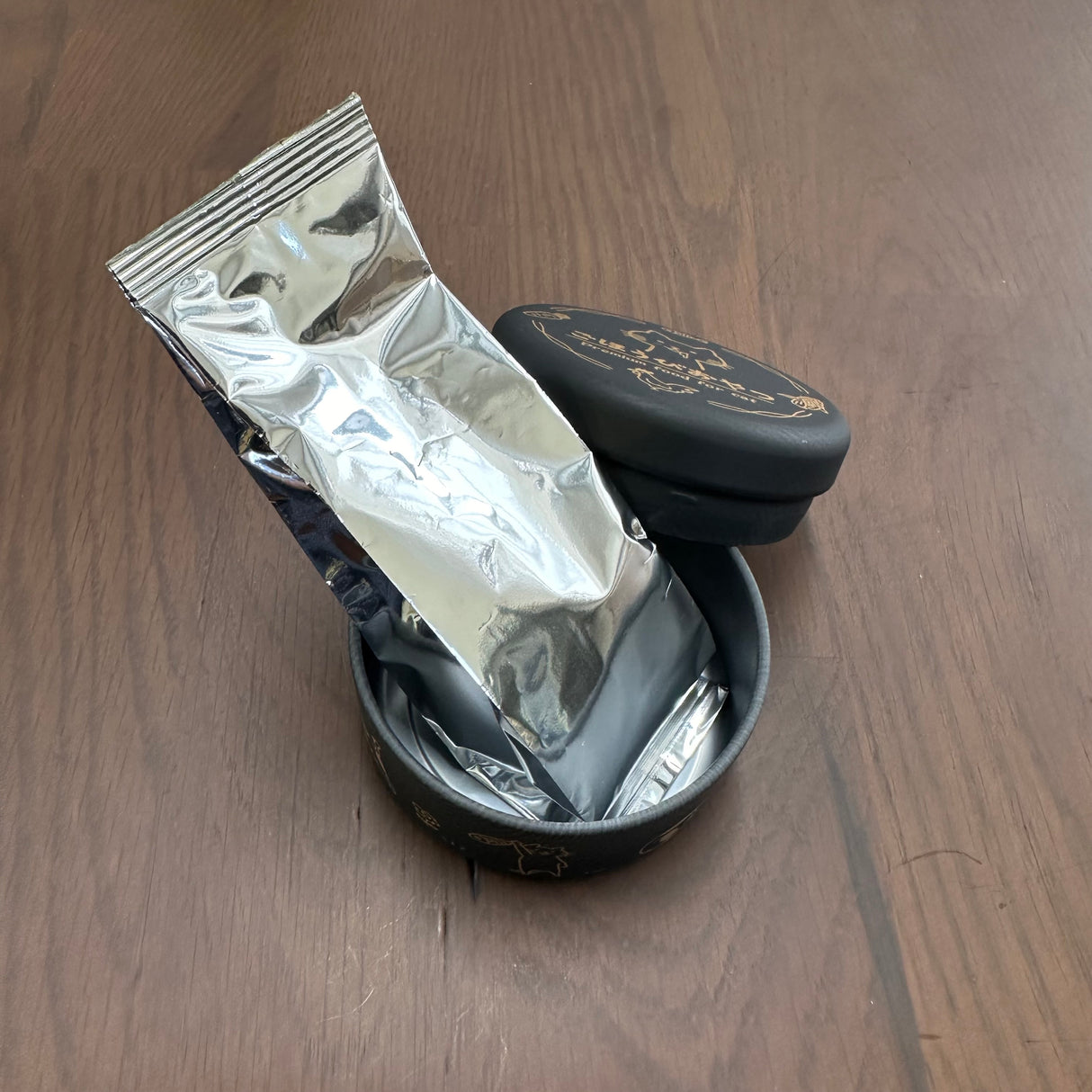 10808: 抹茶袋、アルミホイルマチ付き（長さ150mm、抹茶30～50g、在庫切れの場合は1～2週間で調達）