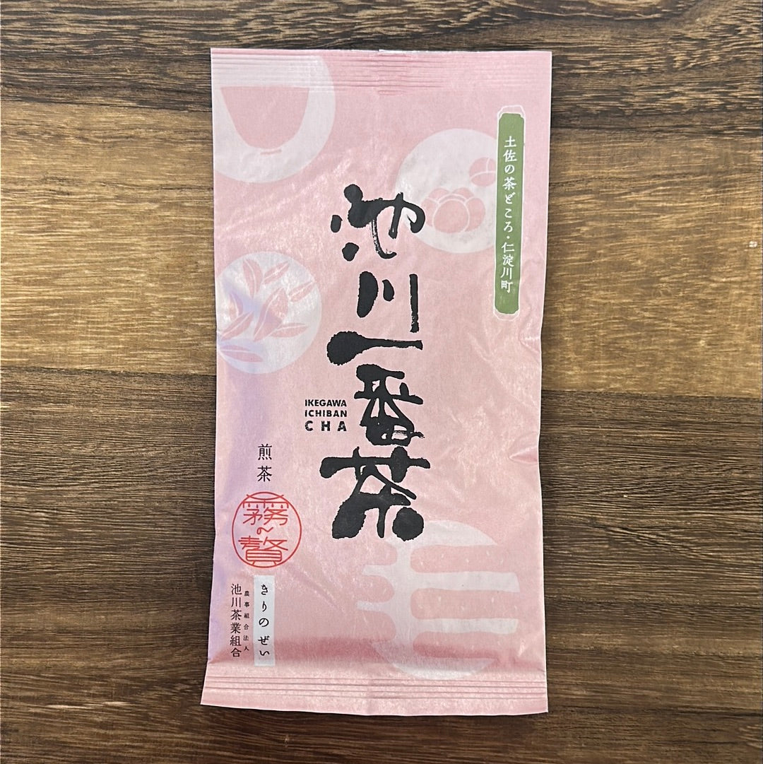 #0856.K4 🍵 2026  Ikegawa Tea Farm Coop: First Flush Kochi Sencha, Kiri no Zei 池川一番茶[霧の贅]