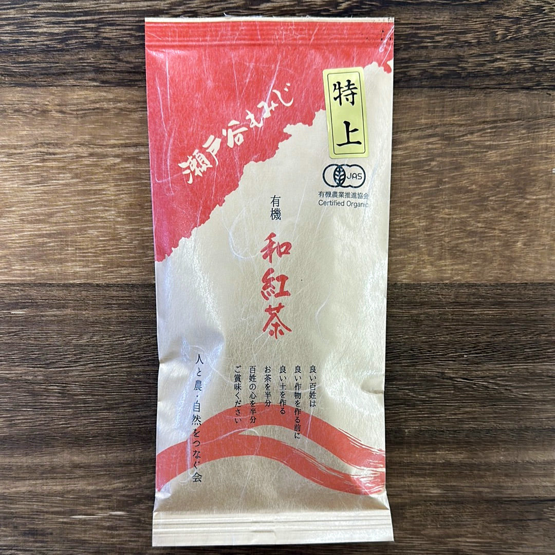 #0056.S5 NaturaliTea: プレミアム和紅茶 瀬戸屋もみじ 上級有機和紅茶