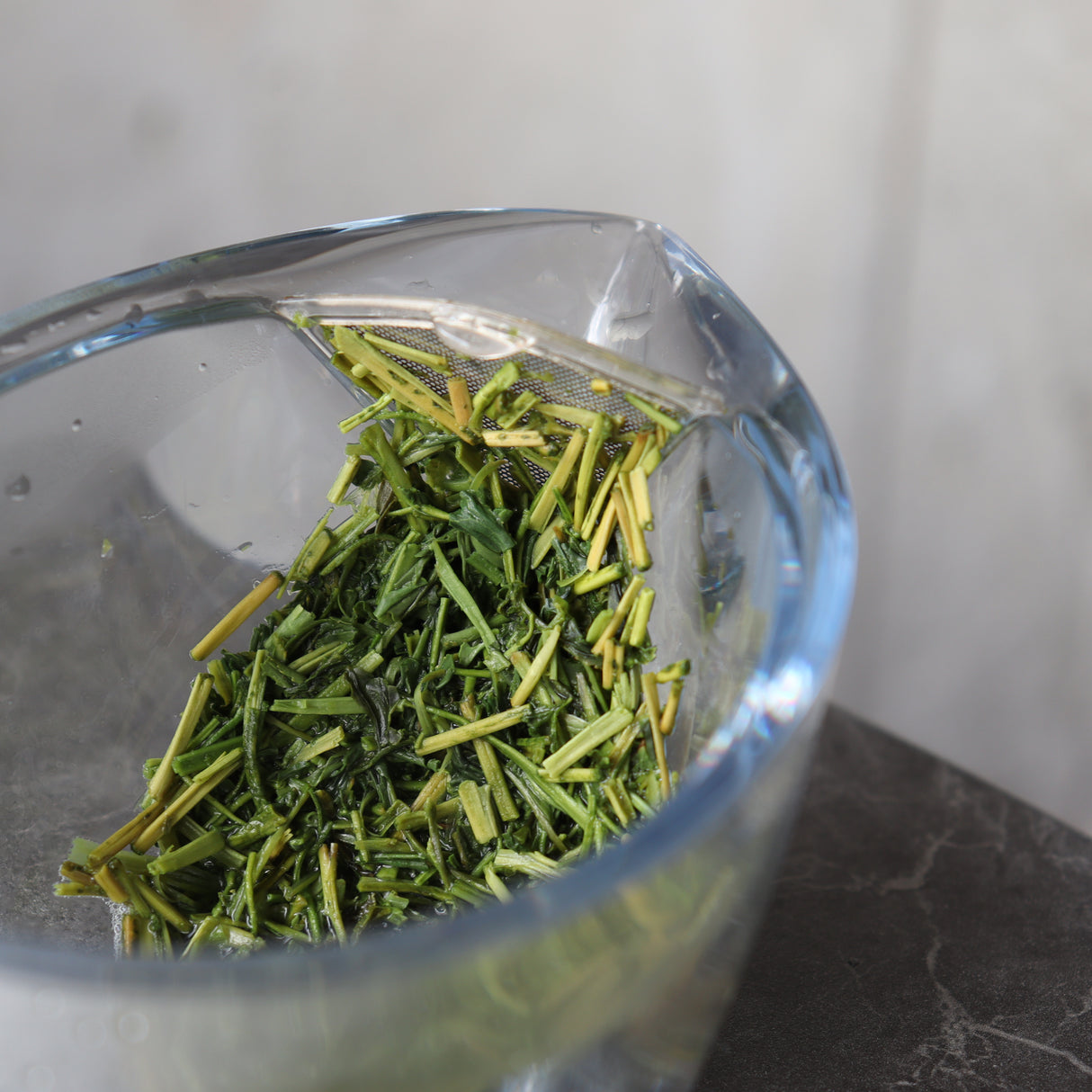 #0299.K2古市製茶：#14 かりがねくき茶 宇治抹茶入り 宇治抹茶入り雁金（100g）
