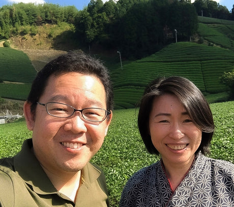 Ian and Teruko from Azuma Tea Garden photo by tokinari.live