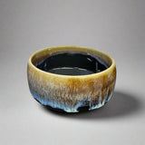 Saikai Ceramics: Hakuwan - Jatenmoku, Porcelain Matcha Bowl with Gift Box - tokinari.live
