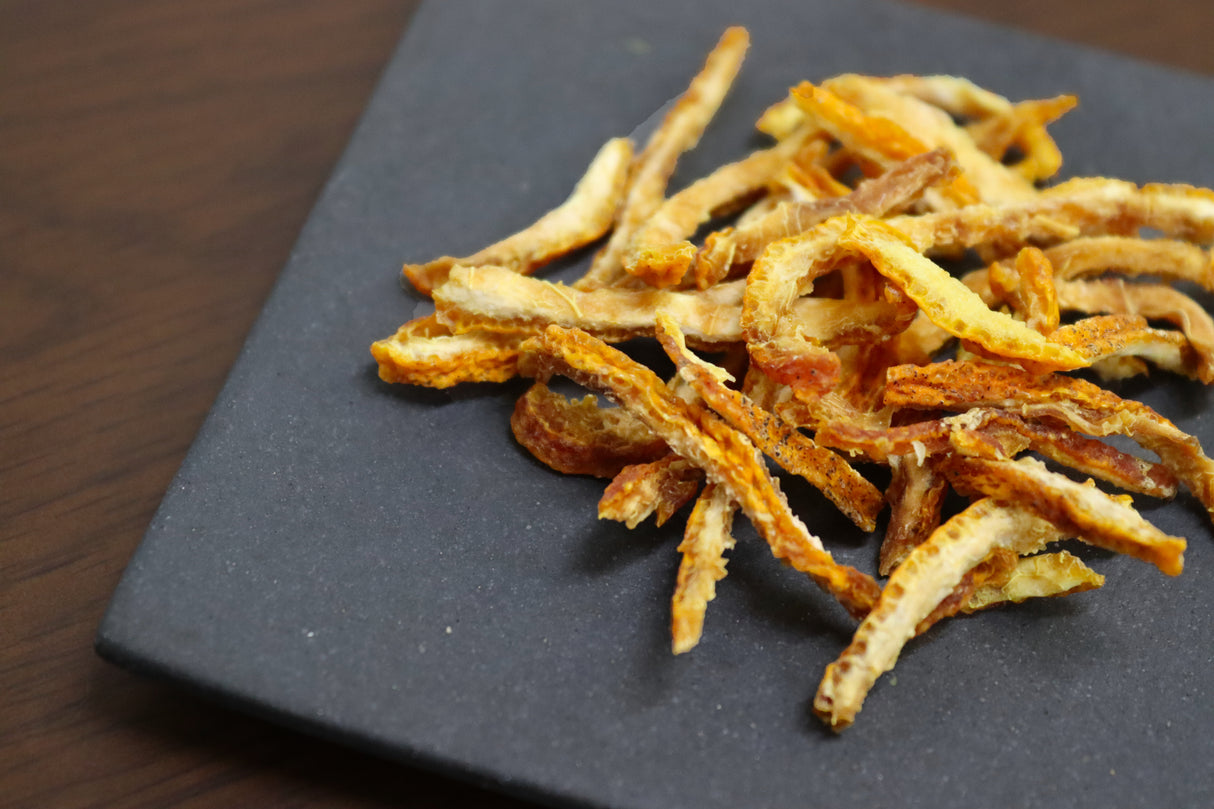 (Discontinued) Premium Organic Dried Yuzu Citrus Peels from Higashimera Village, Miyazaki Prefecture 宮崎県東米良地区の乾燥有機柚子皮