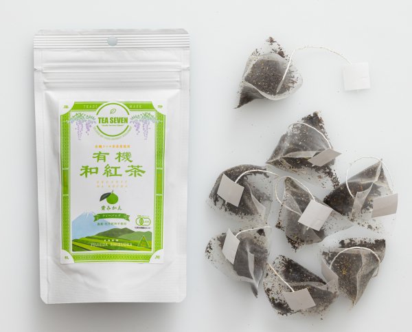 #0060.S5 NaturaliTea（ティーセブン）：有機紅茶グリーンミカン青みかん入り有機和紅茶テイーバッグ
