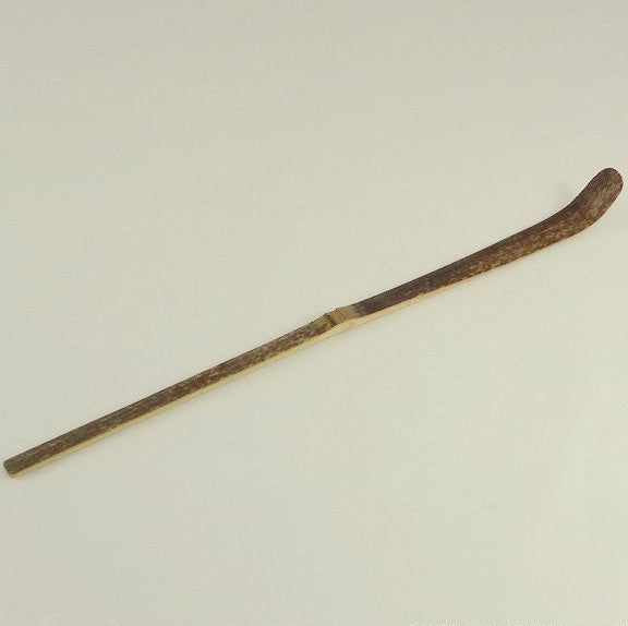 Bamboo Tea Scoop (Chashaku) for Matcha (sesame, ru3811) - tokinari.live
