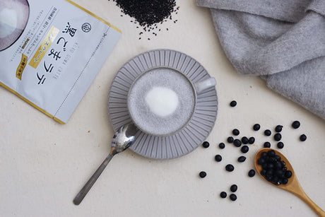 Black Sesame (Kurogoma) Latte Non-Sweetened by Kuki Sangyo - tokinari.live