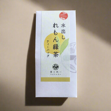 Chasandai: Cold-Brew Lemon Green Tea (5g x 5 tea bags) - tokinari.live