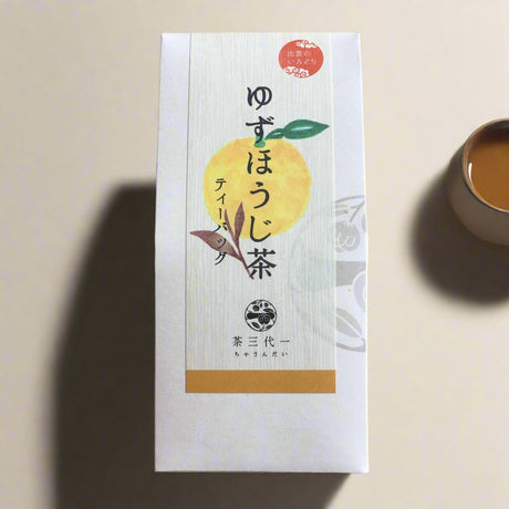 Chasandai: Yuzu Hojicha - Citrus flavored Hojicha Tea Bags (3g x 7 tea bags) - tokinari.live