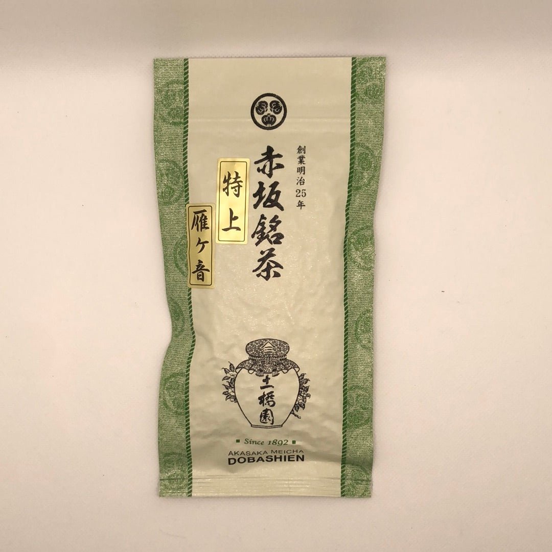 Dobashien Tea #14: Kakegawa Series: Shizuoka Karigane, Leaf Stems Green Tea 100g 特上雁ケ音 - tokinari.live