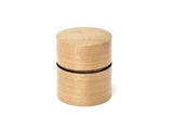 Fujiki Denshiro: Obizutsu Tea Canister - Sakura 帯筒茶筒さくら - tokinari.live