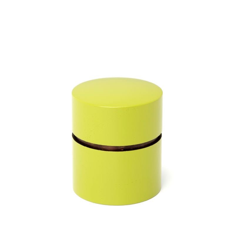Fujiki Denshiro: Obizutsu Tea Canister - Wakaba 帯筒茶筒わかば - tokinari.live