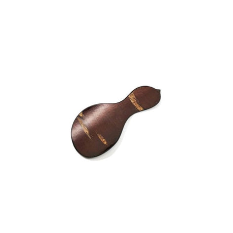 Fujiki Denshiro: Sakura Bark Tea Scoop Chasaji - Plain Bark in Gourd-shaped design 茶箕 兵丹 無地皮 - tokinari.live