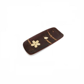 Fujiki Denshiro: Sakura Bark Tea Scoop Chasaji, with Sakura 茶箕(小)散花 - tokinari.live