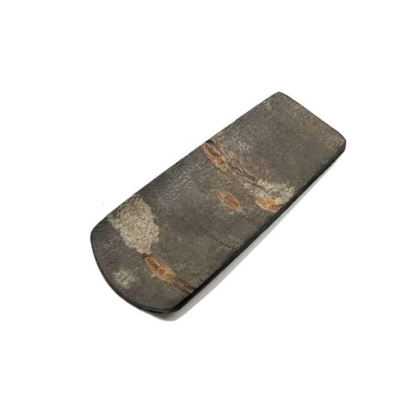 Fujiki Denshiro: Tatami Sakura Bark Tea Scoop Chasaji - Frosted Bark たたみ茶箕 霜降皮 - tokinari.live