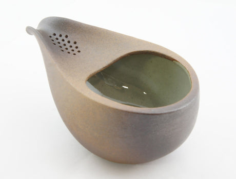 Fujisou: Bankoyaki Hitoshizuku Kyusu Tea Pot (100 ml) ひとしずく（小） - tokinari.live