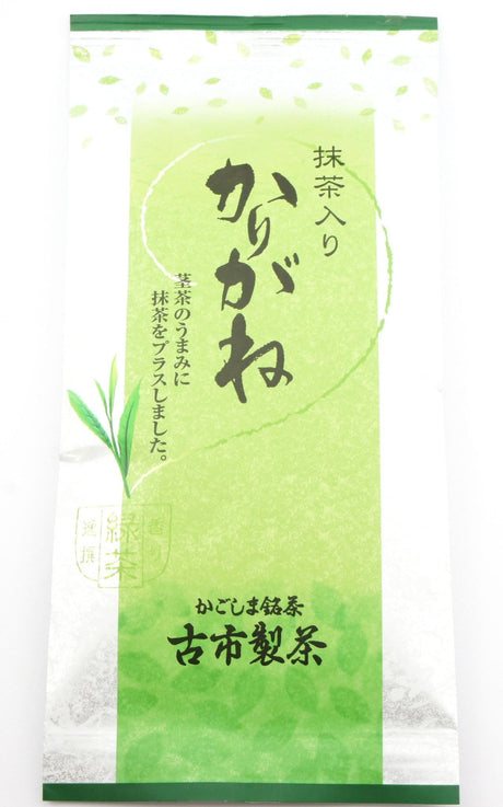 Furuichi Seicha: #14 Karigane Kukicha with Uji Matcha 宇治抹茶入り雁金 (100g) - tokinari.live