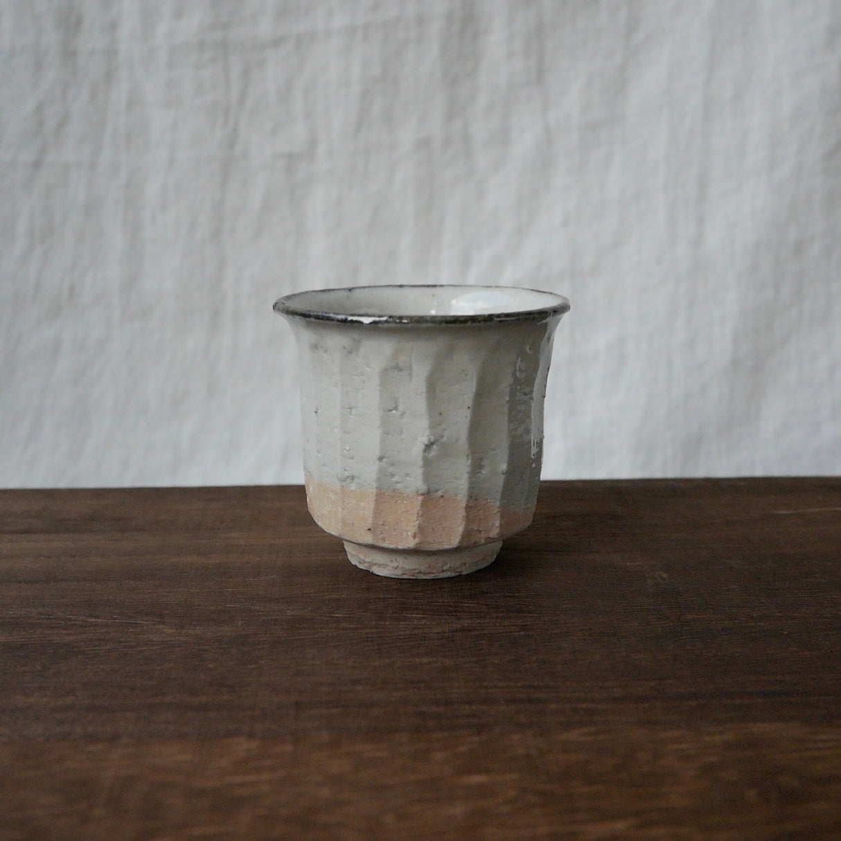 Gotanbayashi Kama: Karatsuyaki Porcelain Yunomi Cup - tokinari.live